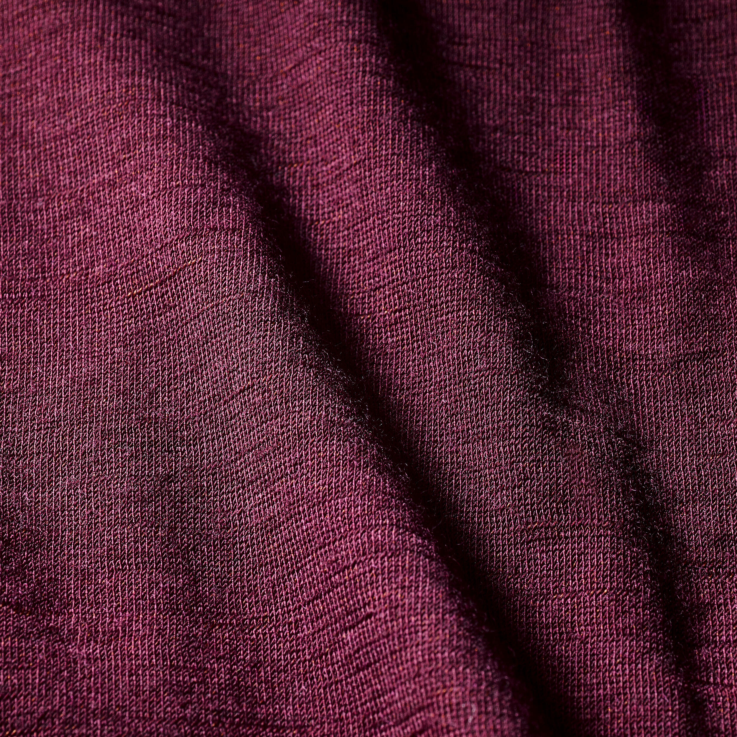 Merino Wool Neck Warmer - MT500 Maroon - FORCLAZ