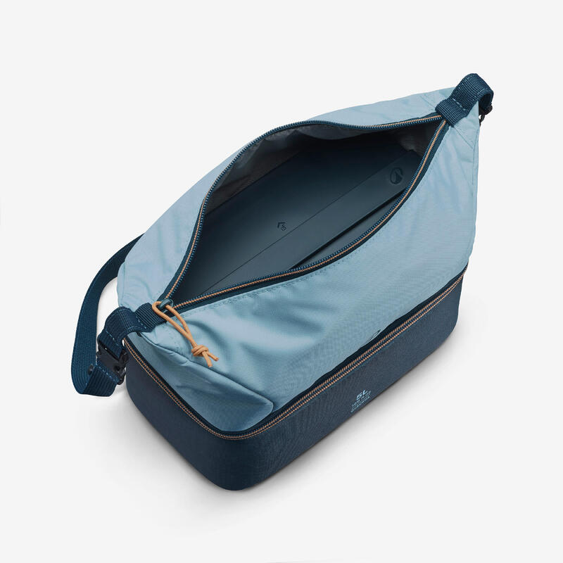 Geantă frigorifică Lunchbox 5L + cutie alimente 1L din plastic inclusă Albastru