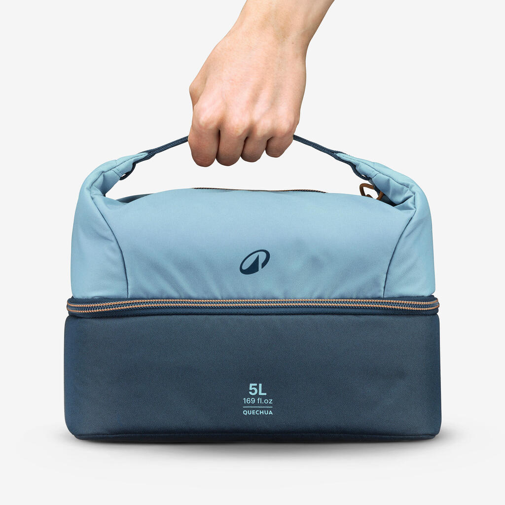 5 L insulated lunchbox 100 with 1 L plastic food storage container included