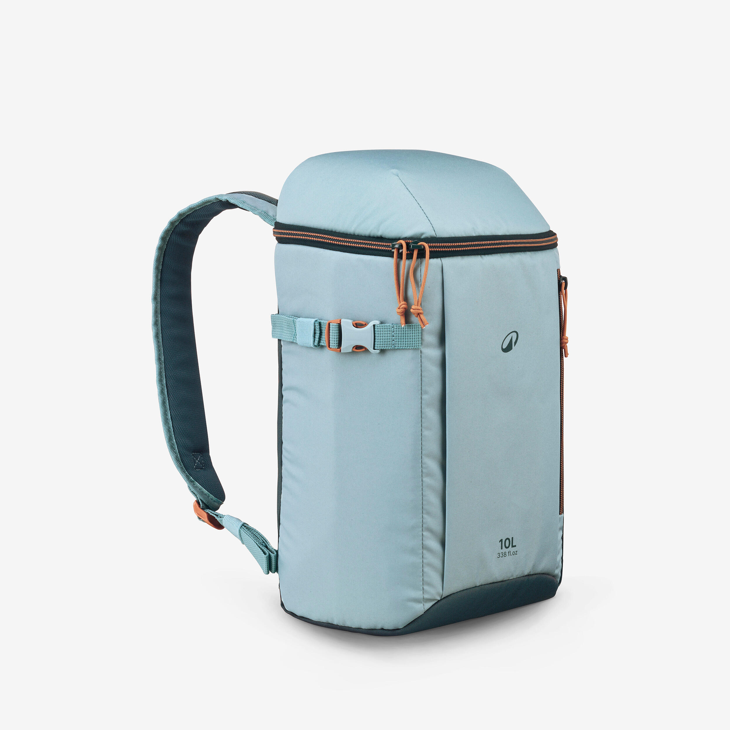 Compact and Isothermal Cooler Backpack 10 L, 100 - QUECHUA