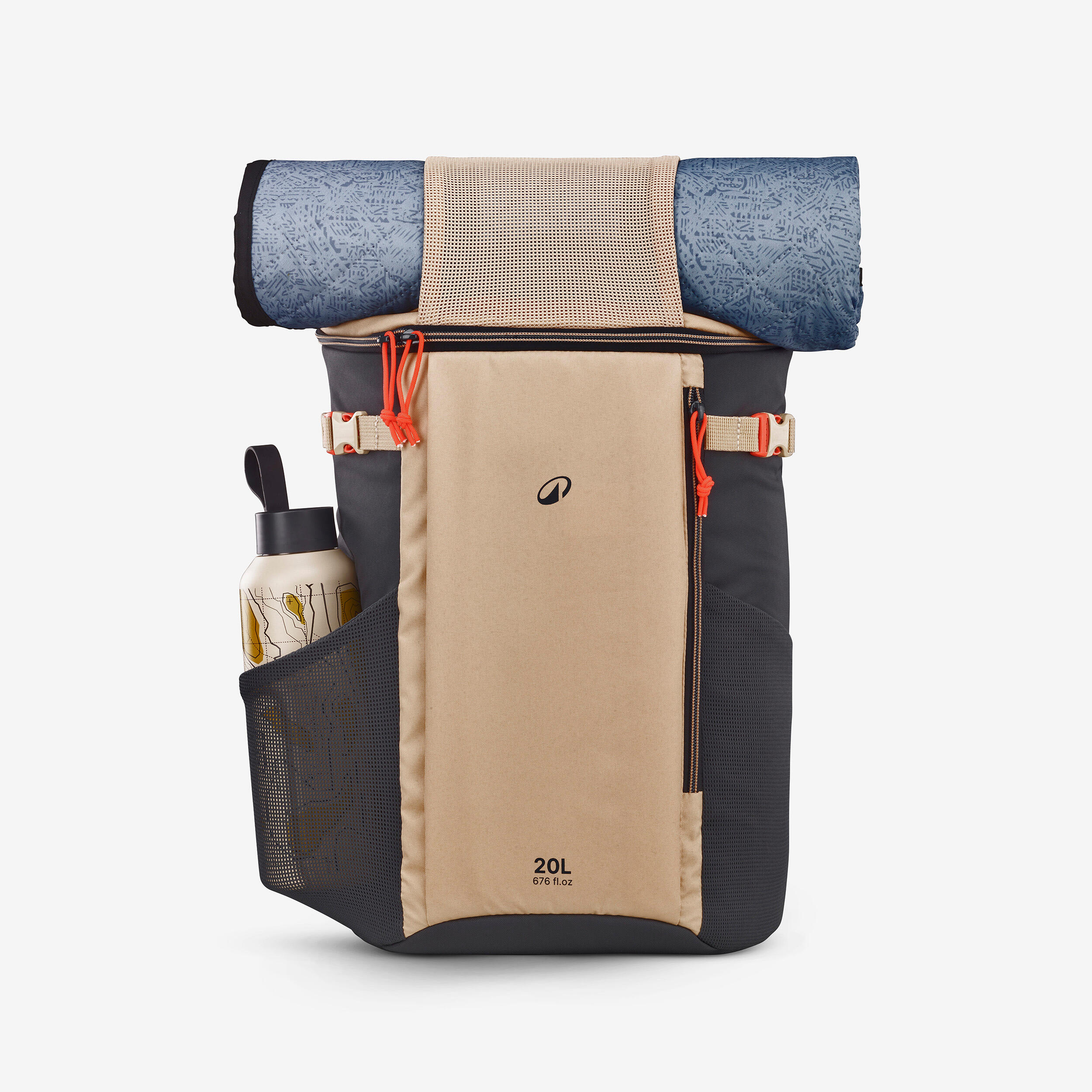 保冷スペース&ファン付きクールバックパック QUECHUA (ケシュア) キャンプ バックパック型クーラーバッグ 保冷