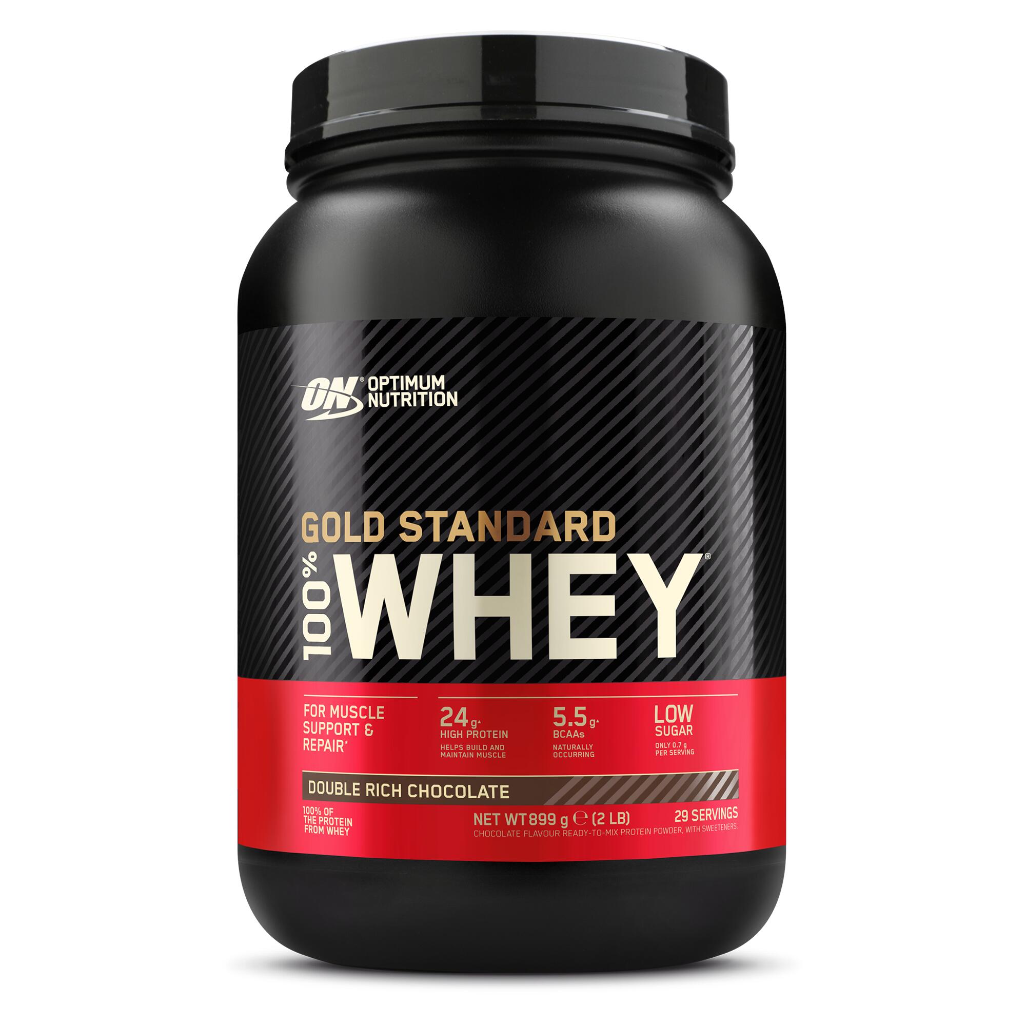 OPTIMUM NUTRITION Optimum Gold Standart Whey Protein Tozu, Çikolata, 908 G