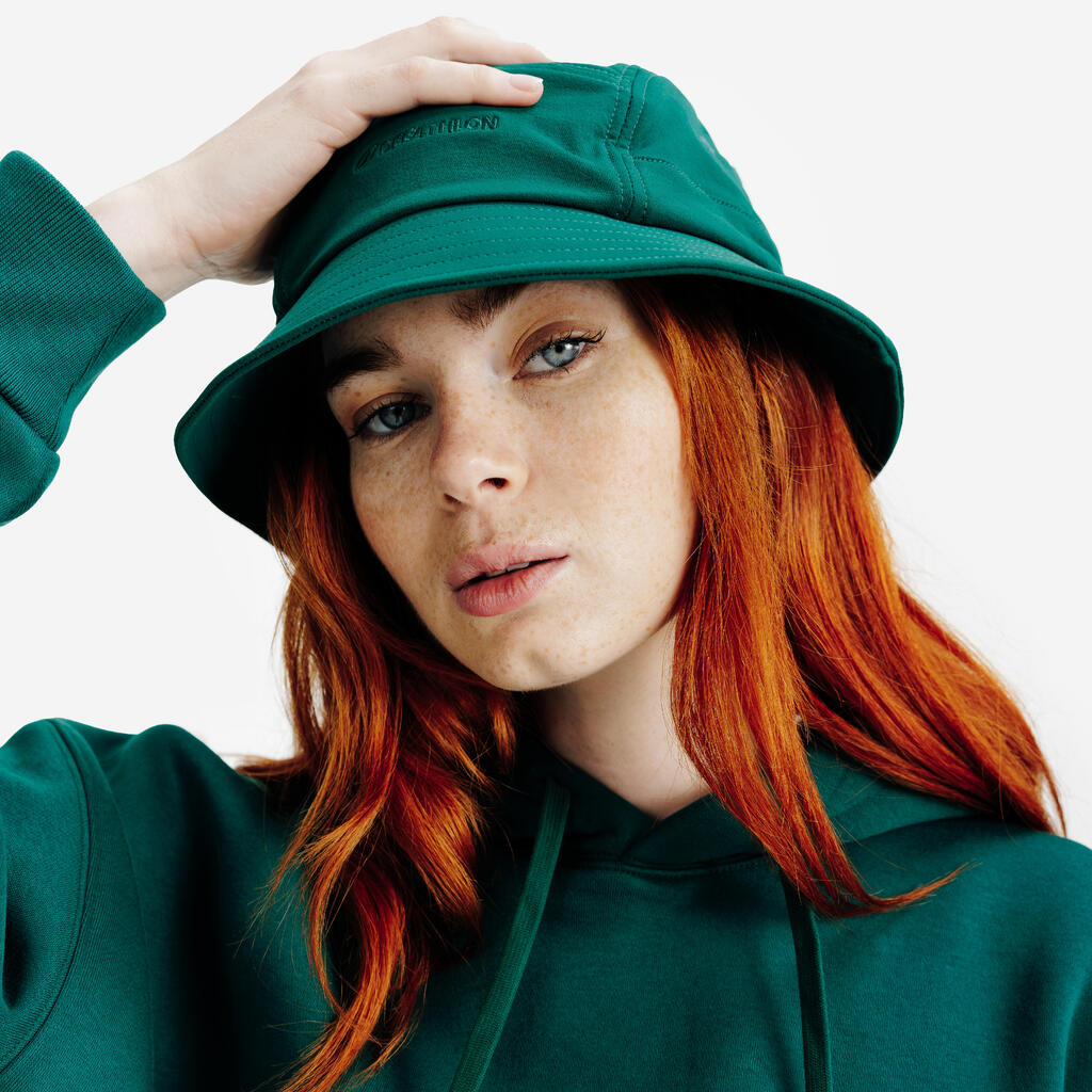 Round sun hat, green