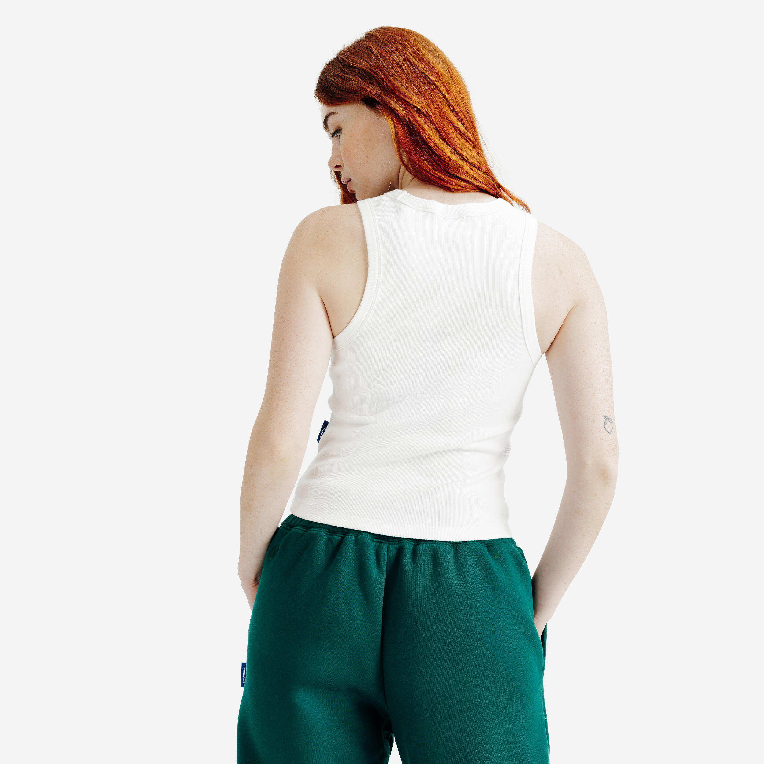 Canotta donna ELEMENTALS slim fit bianca 4/6