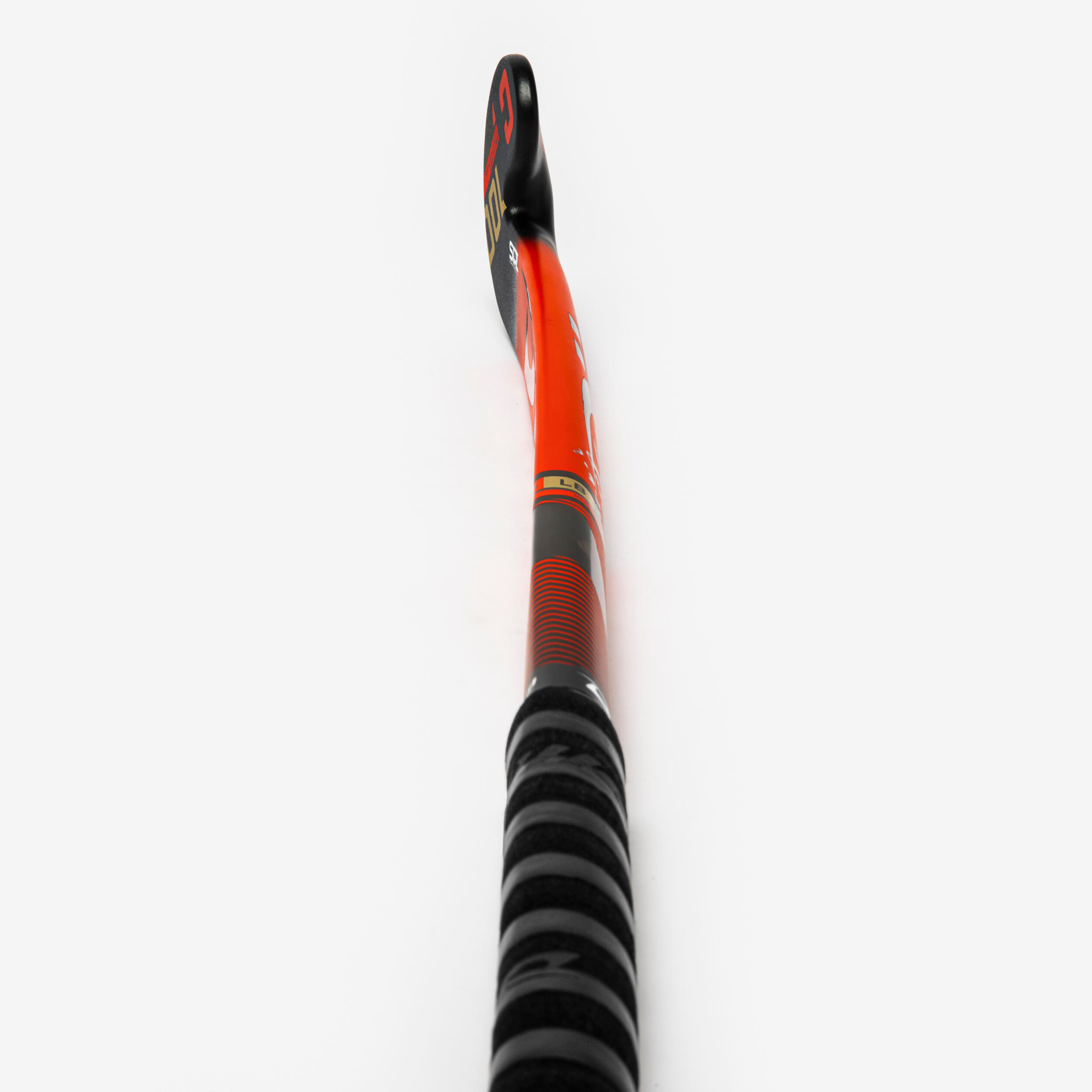 Stick De Hockey/gazon Adulte Expert Low Bow 85% Carbone CarboTec C85 LB Or Noir