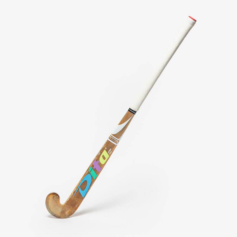 Crosă Wood de hochei pe iarbă DT100 Multicolor Copii