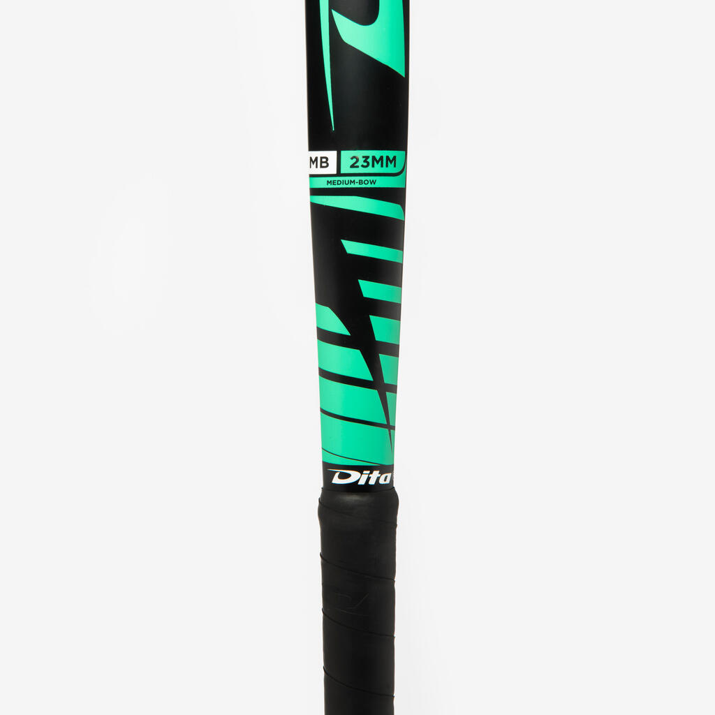 Hockeyschläger Jugendliche 30% Carbon Mid Bow - Compotec C30 grün