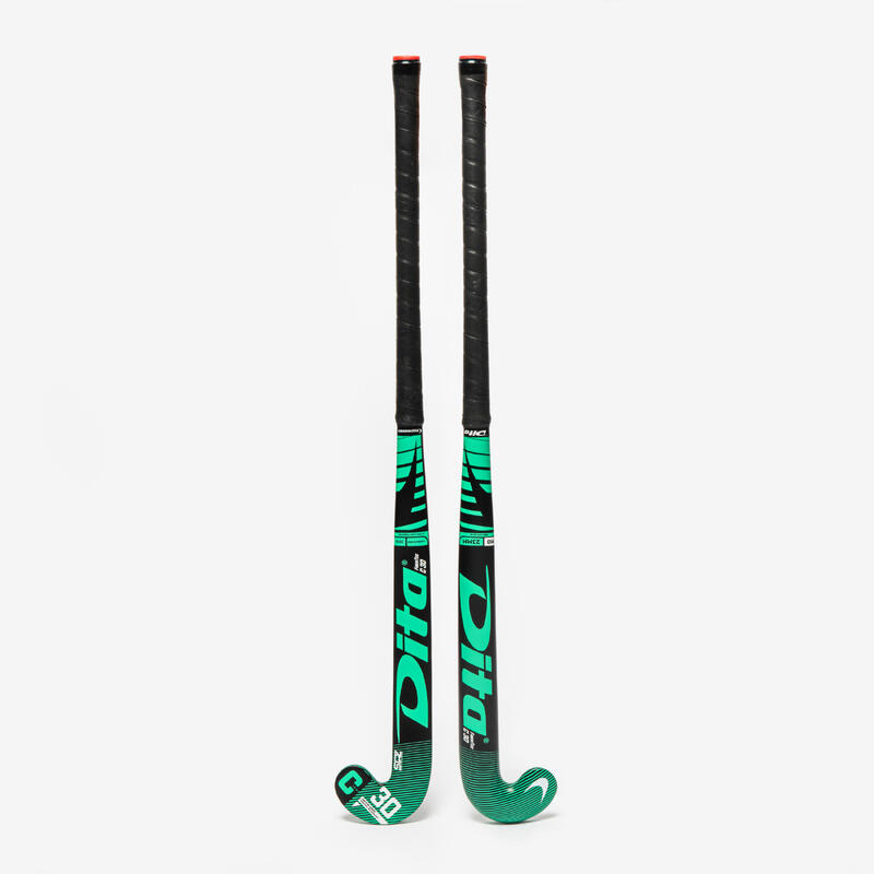 Crosă hochei 30% carbon mid bow Compotec C30 Verde Adolescenți