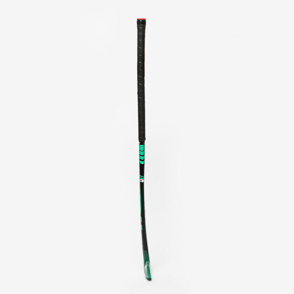 Hockeyschläger Jugendliche 30% Carbon Mid Bow - Compotec C30 grün