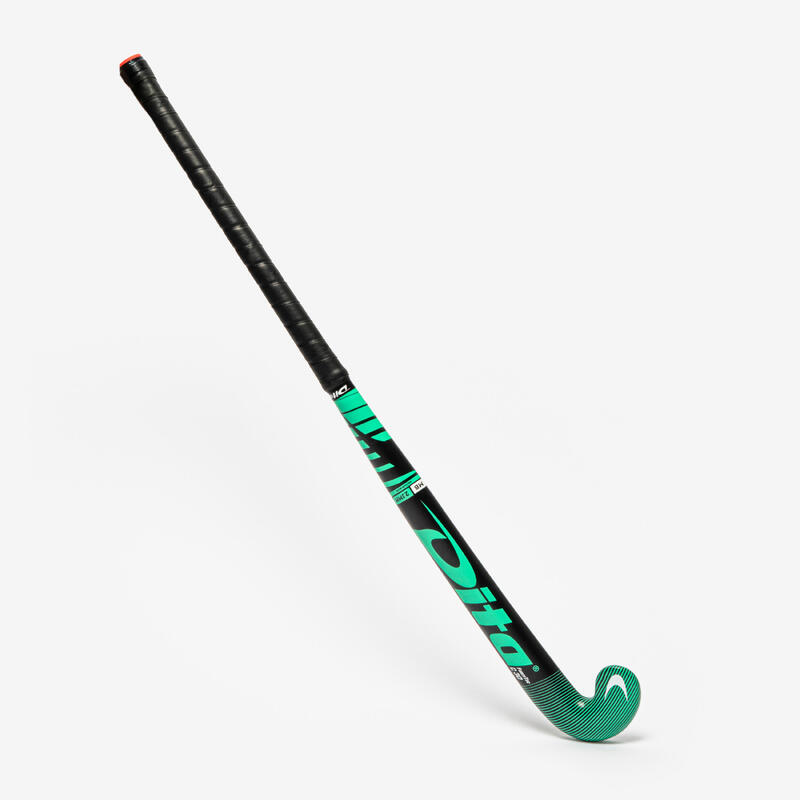 Crosă hochei 30% carbon mid bow Compotec C30 Verde Adolescenți