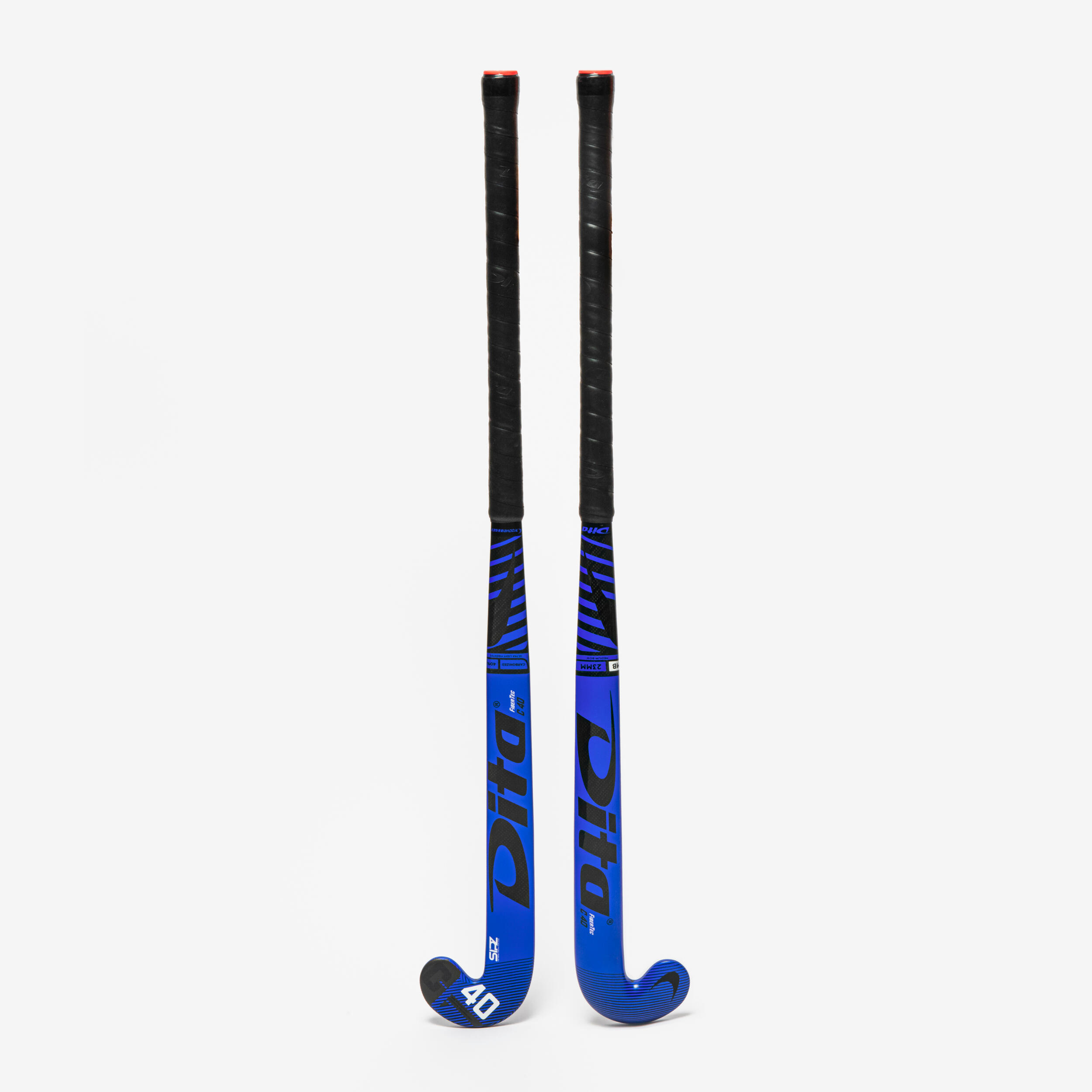 Feldhockeyschläger für erfahrene Erwachsene, midbow 40 % Carbon FirberTec40 Blau 6/6
