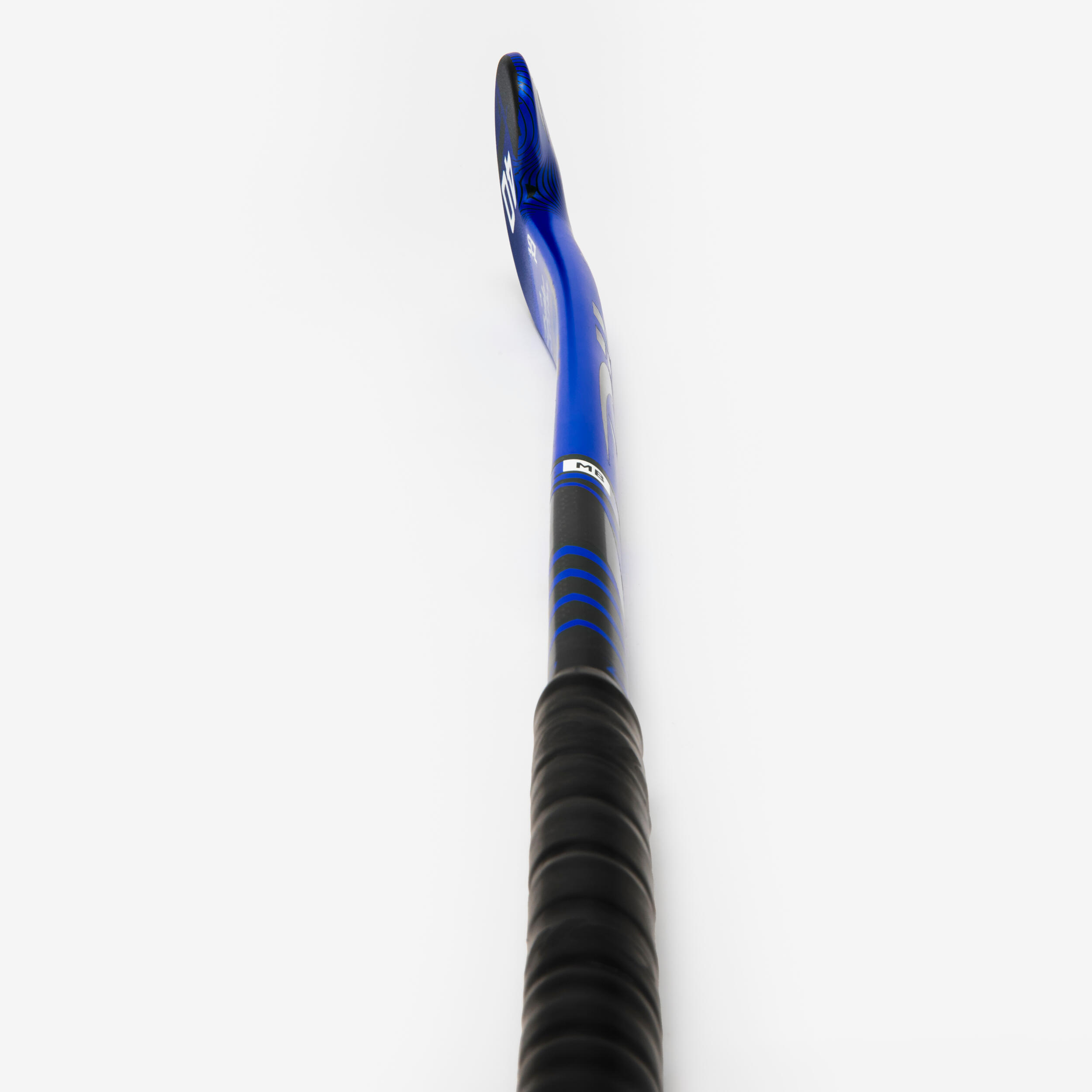 Feldhockeyschläger Erwachsene Fortgeschritten MidBow 40% Carbon FiberTecC40 blau 4/5