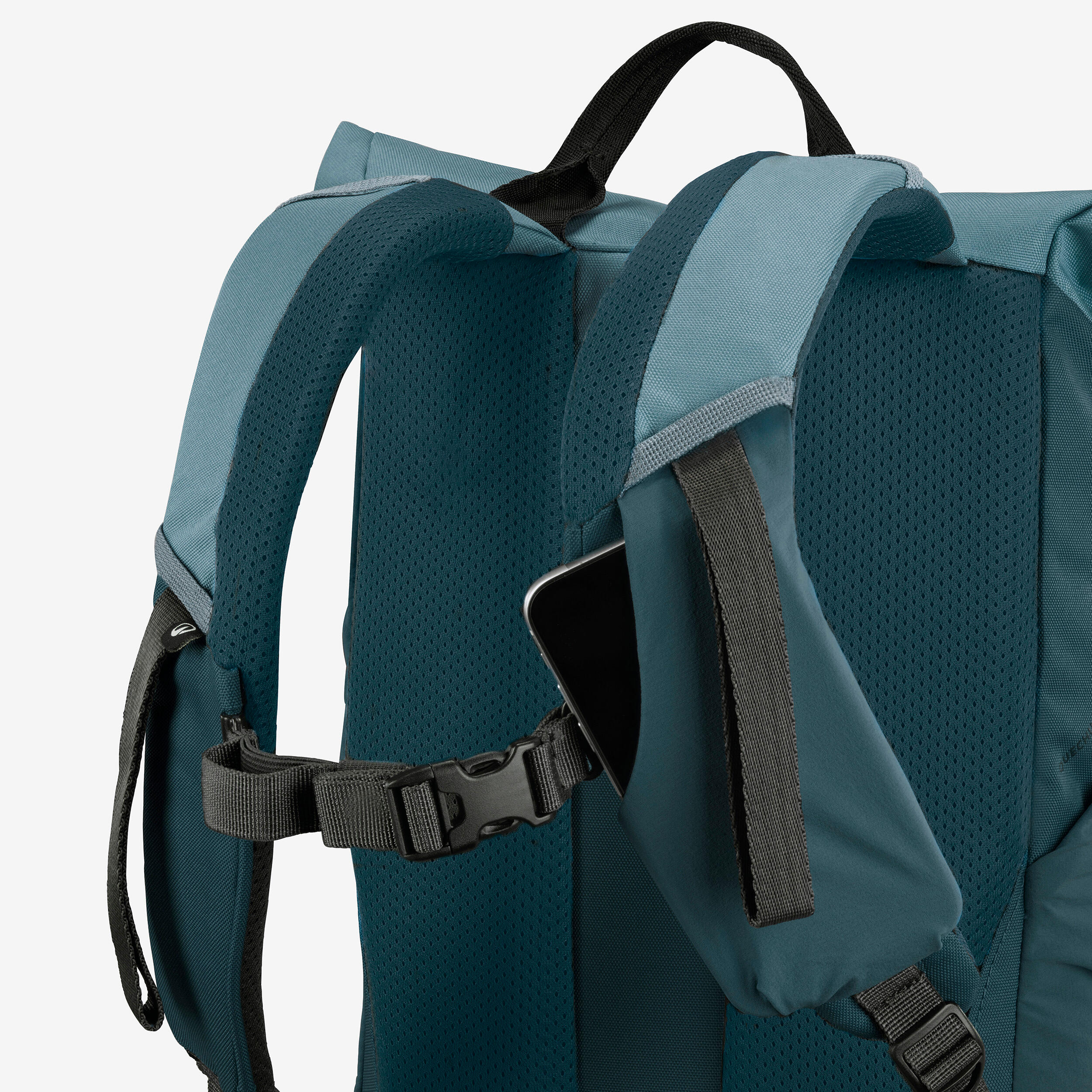 Hiking backpack 16+4 L, Escape 500 Rolltop - Green