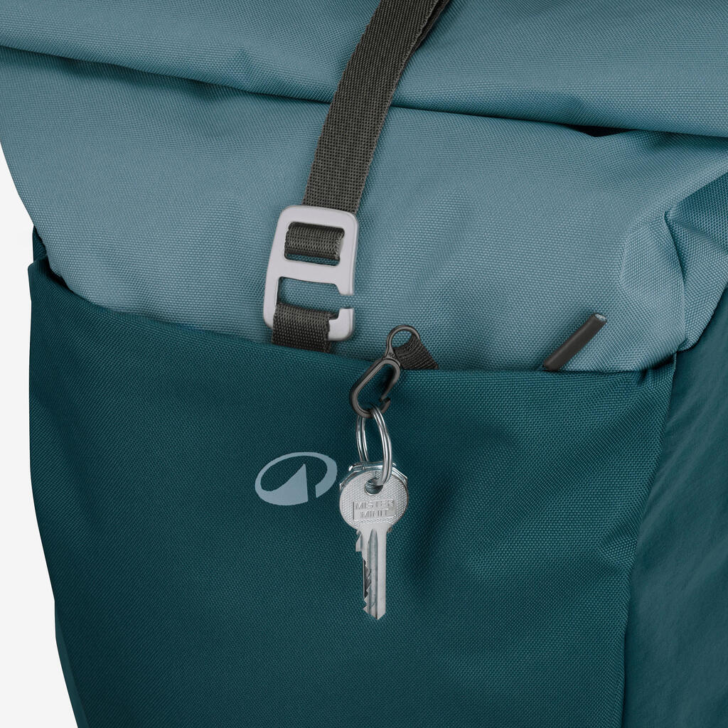 Sac à dos de randonnée 16L+4, NH500 Escape Rolltop terracota