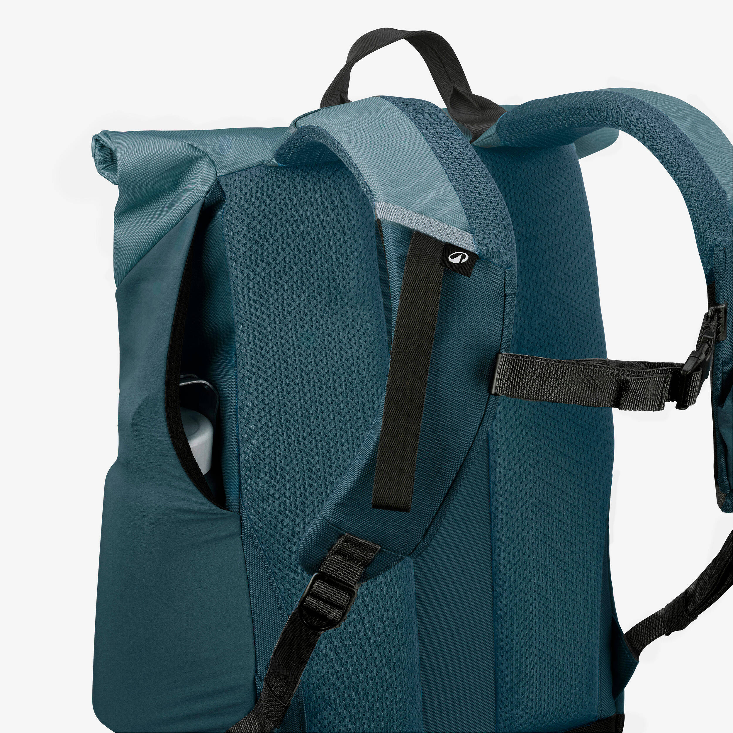 Hiking backpack 16+4 L, Escape 500 Rolltop - Green -  3