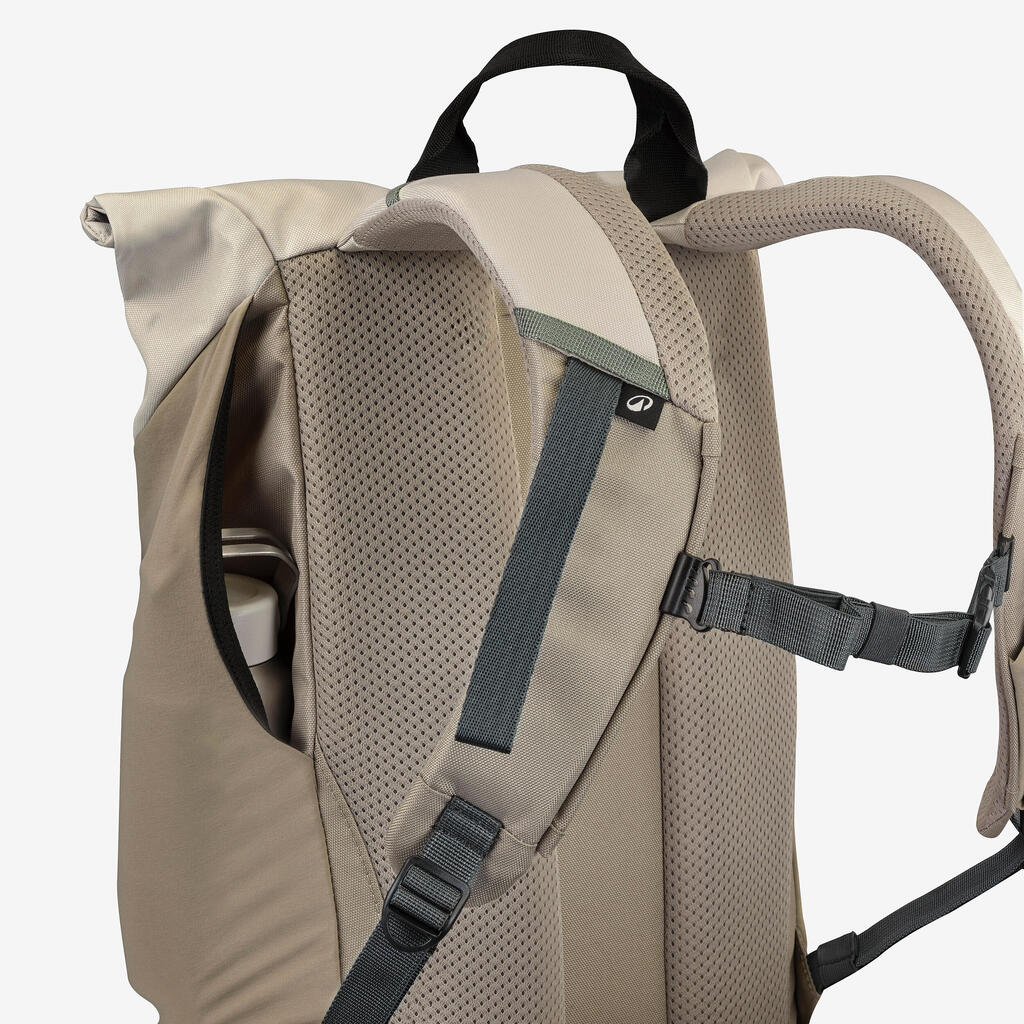Sac à dos de randonnée 16L+4, NH500 Escape Rolltop khaki doré