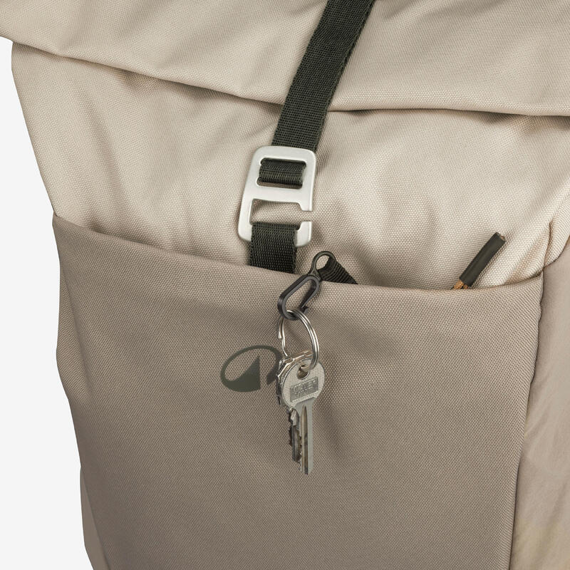Outdoor Sırt Çantası - 16 L + 4 - Bej - NH500 Escape