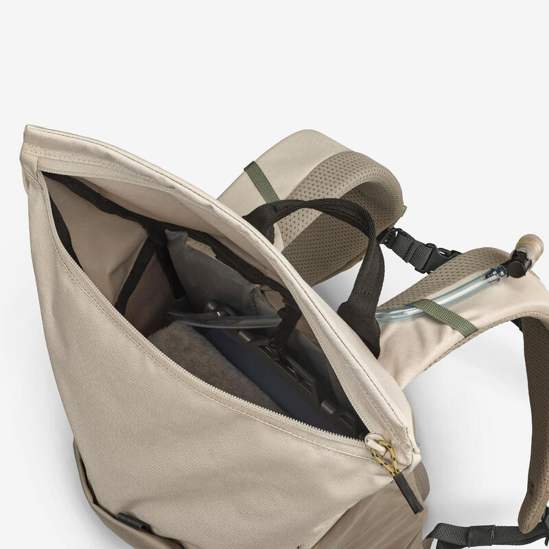 Outdoor Sırt Çantası - 16 + 4 L - Bej - Escape 500 Rolltop