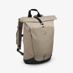 Sac à dos de randonnée 16+4L, Escape 500 Rolltop beige