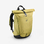 Mochila de Caminhada 16L + 4, NH500 Escape Rolltop caqui dourado