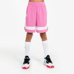 SHORT DE BASKETBALL NBA LAKERS - ENFANT - SH 900 JR VIOLET