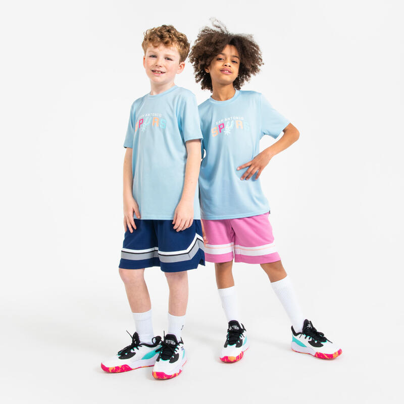 T-shirt de basketball nba spurs enfant -  ts 900 jr bleu