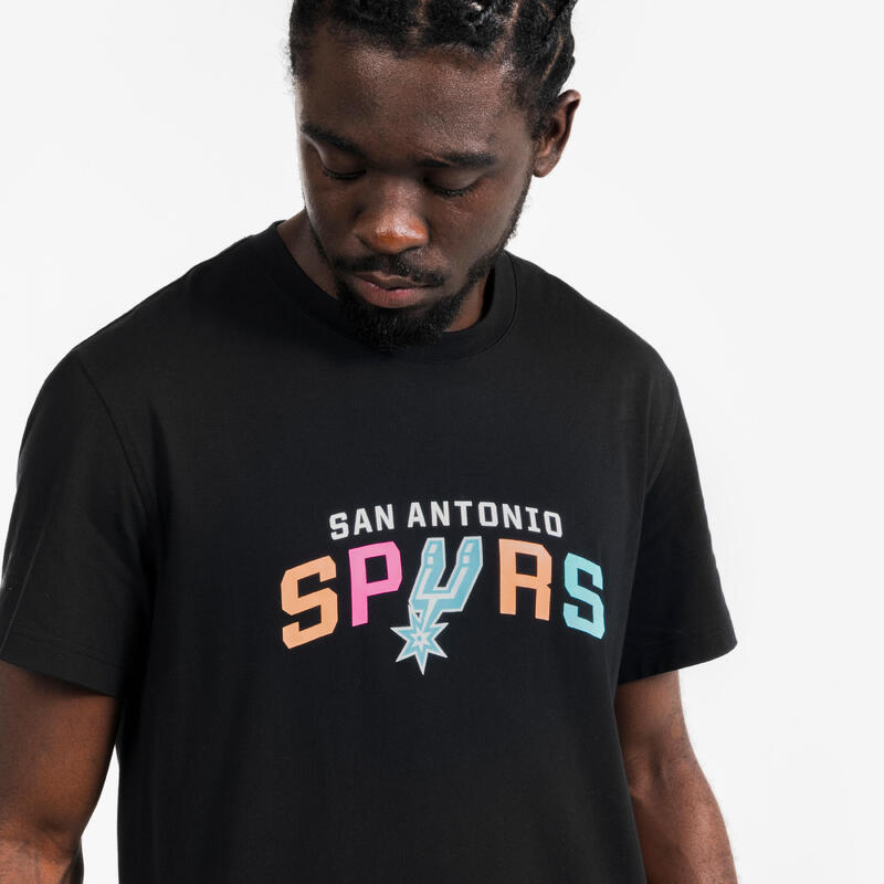 Tricou de baschet NBA san antonio spurs TS 900 negru bărbați/damă