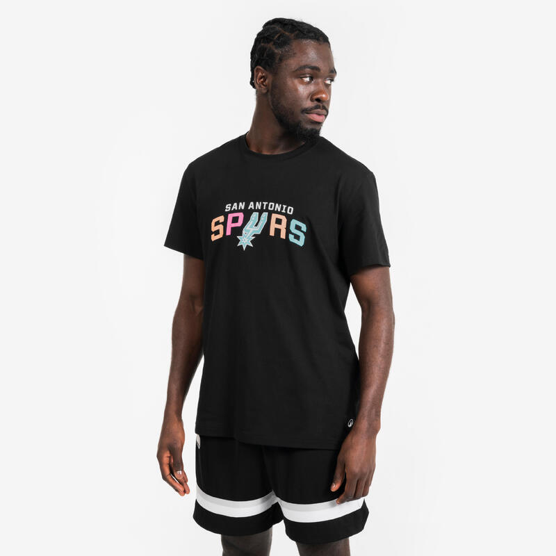 Tricou de baschet NBA san antonio spurs TS 900 negru bărbați/damă