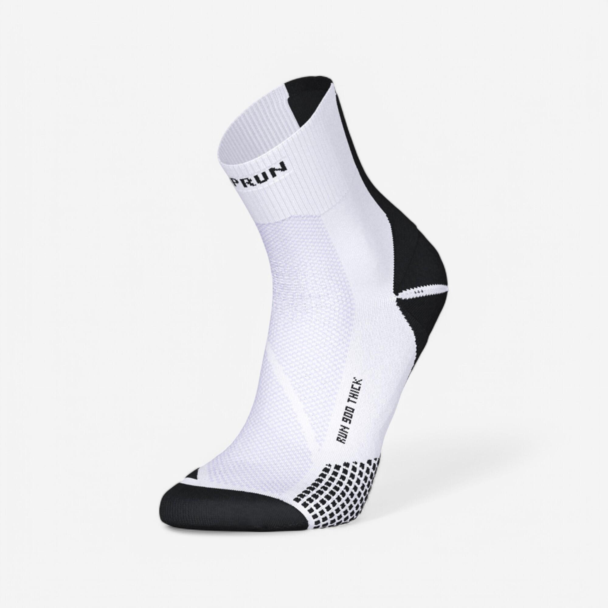 KIPRUN KIPRUN run900 Mid-Calf Thick Running Socks - White