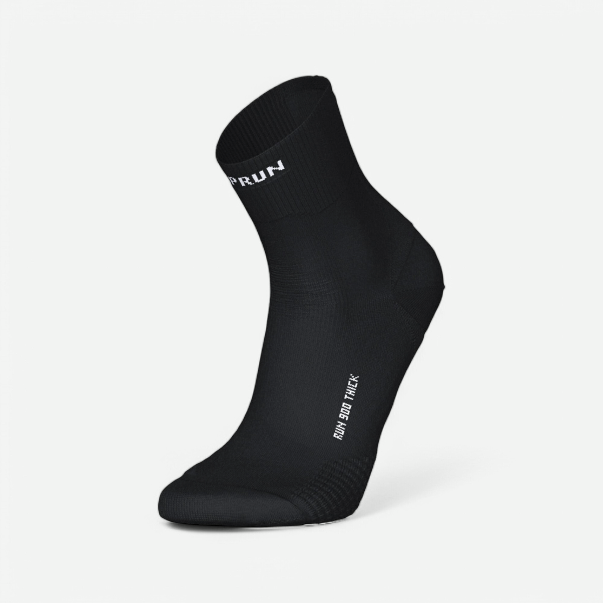 Chaussettes de running kiprun run900 épaisses mid noires - KIPRUN