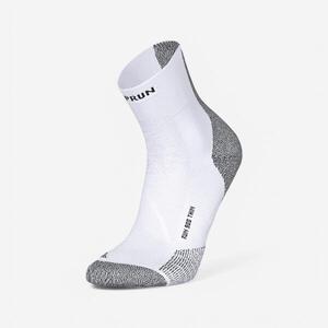 Calcetines running Kiprun finos media caña 900 - blanco