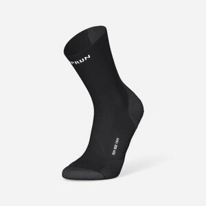Calcetines de running KIPRUN run900 finos media pantorrilla negros