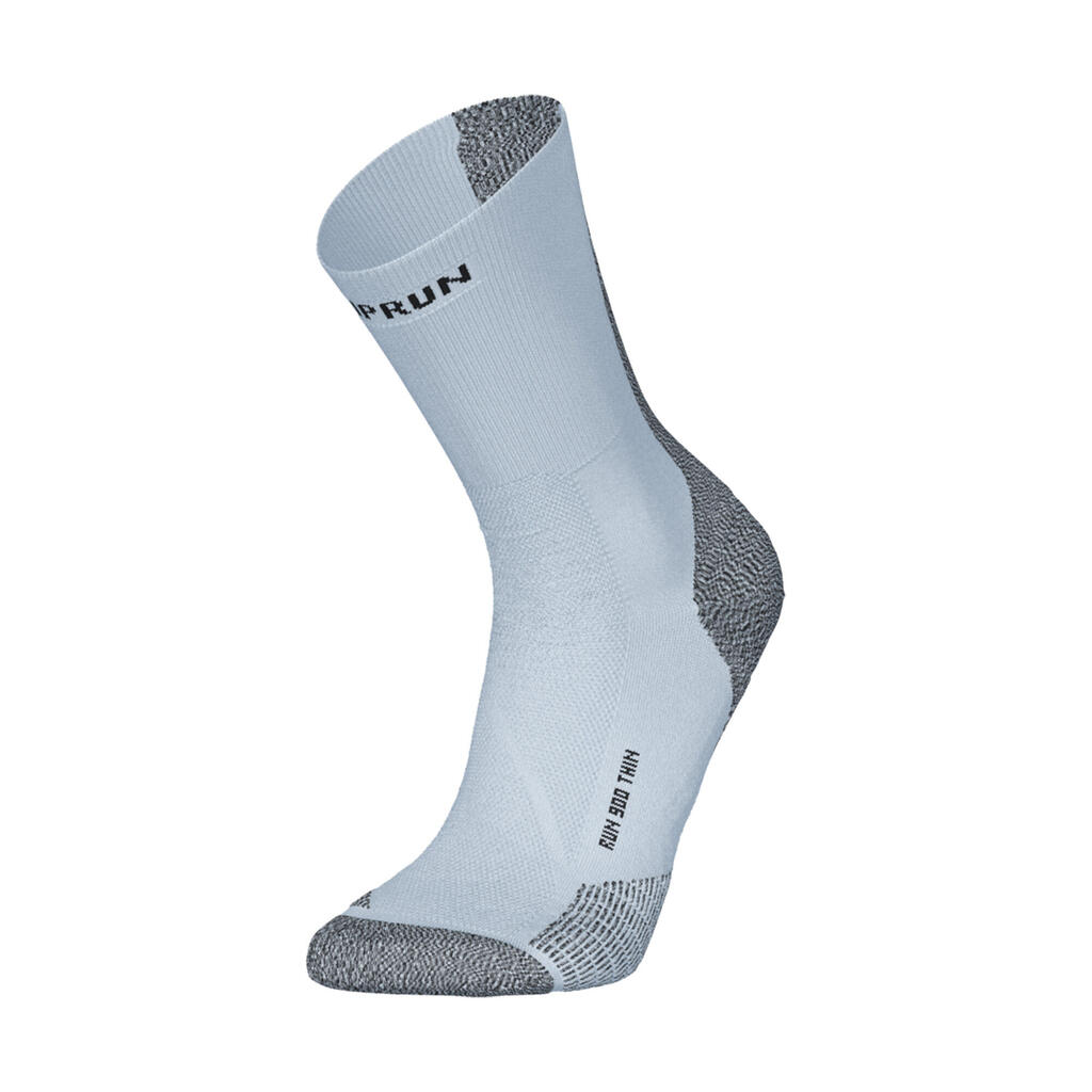 Chaussettes de running KIPRUN run900 fines mi-mollet bleues
