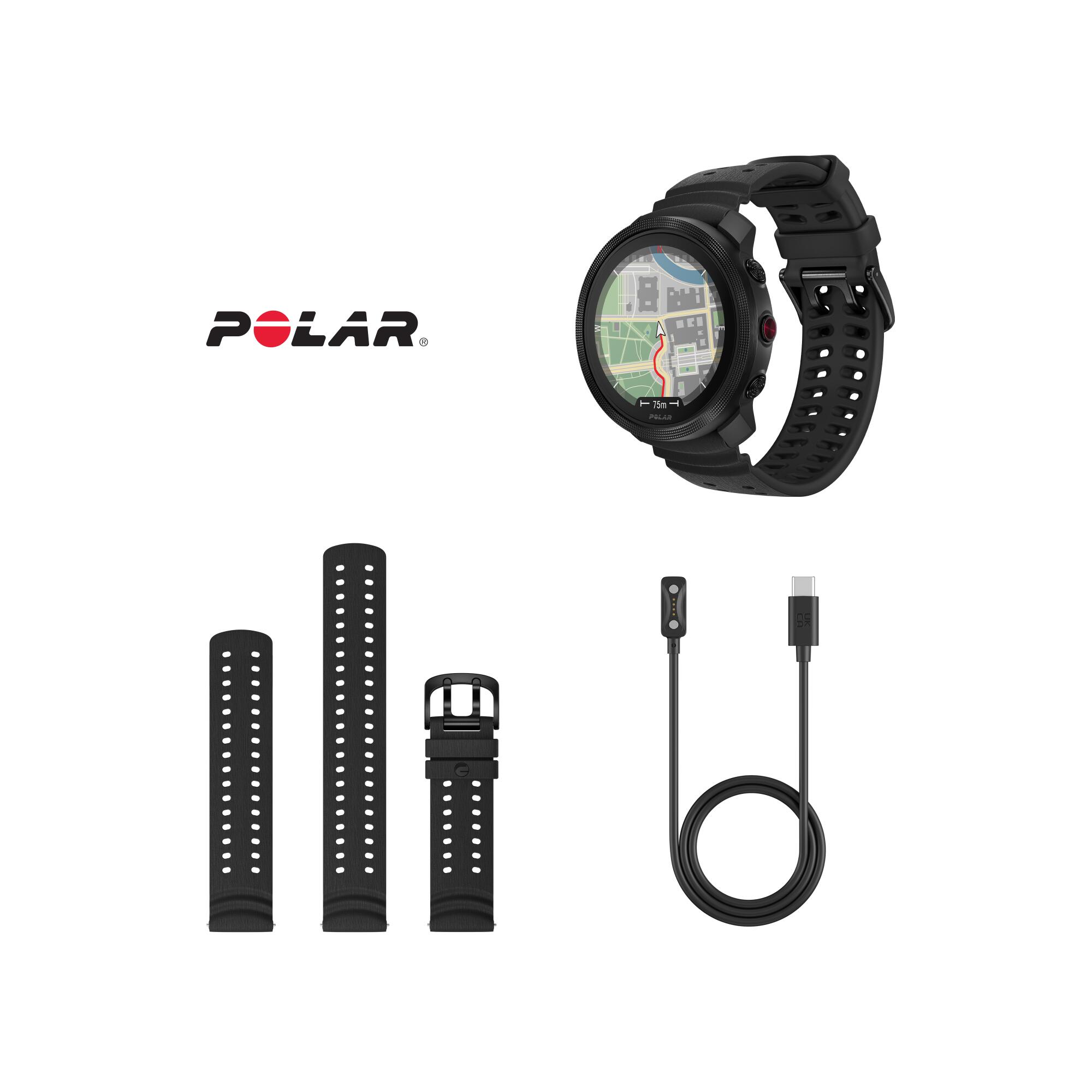 Reloj GPS POLAR Vantage M3 - Negro 10/30