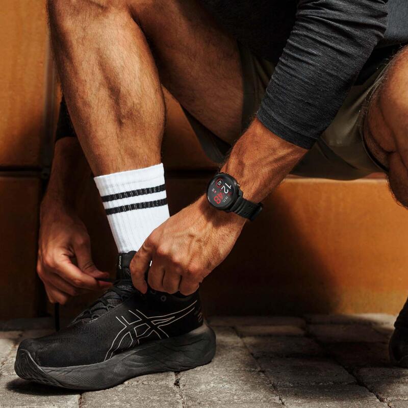 Reloj inteligente deportivo GPS pantalla AMOLED, Vantage M3 negro 