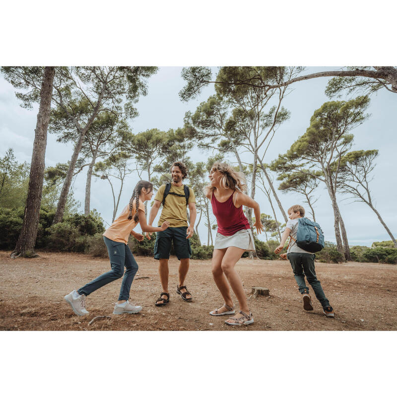 Sandales de randonnée femme, NH500 Outdoor marron