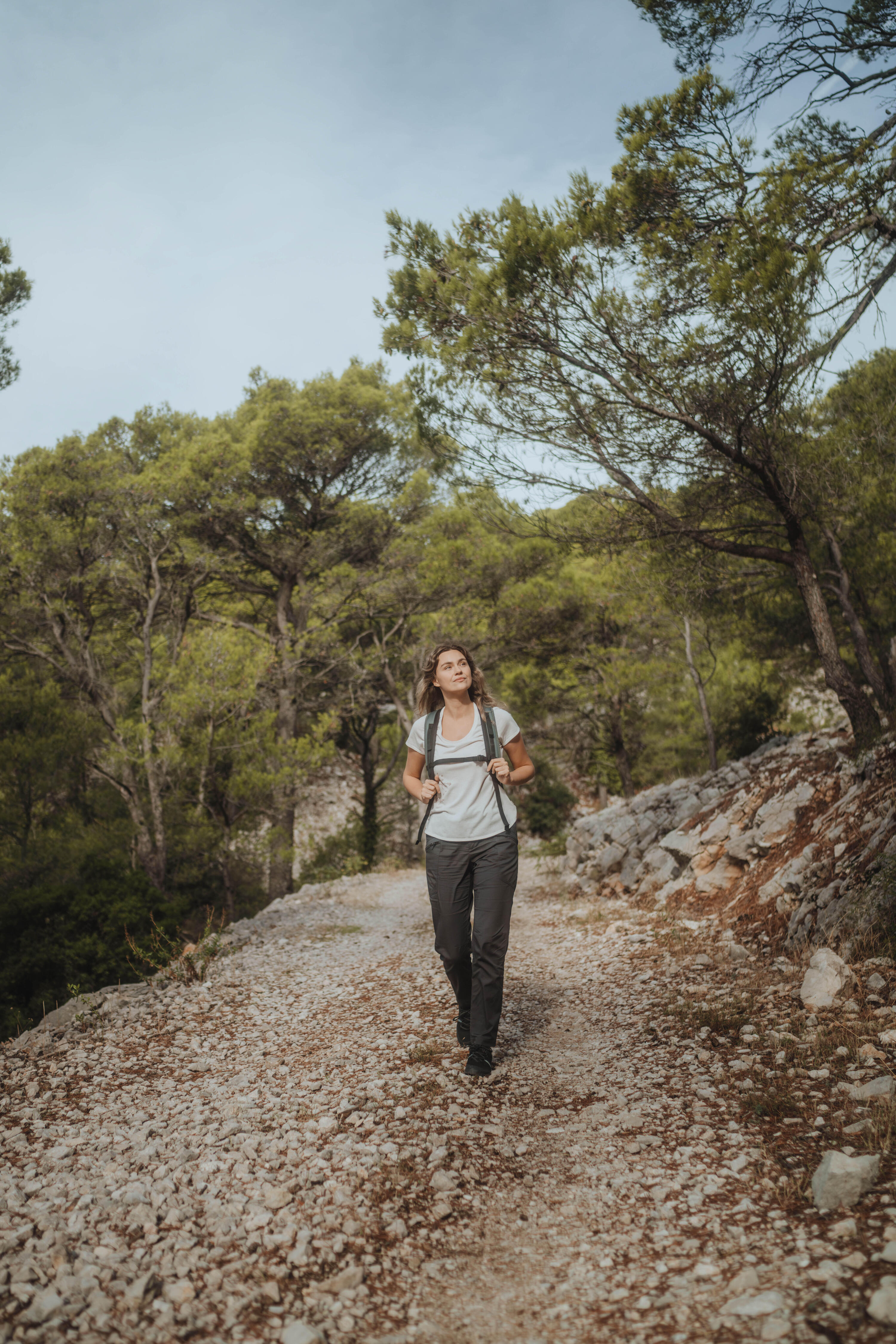 Pantalon de randonnée femme - NH 500 6/8