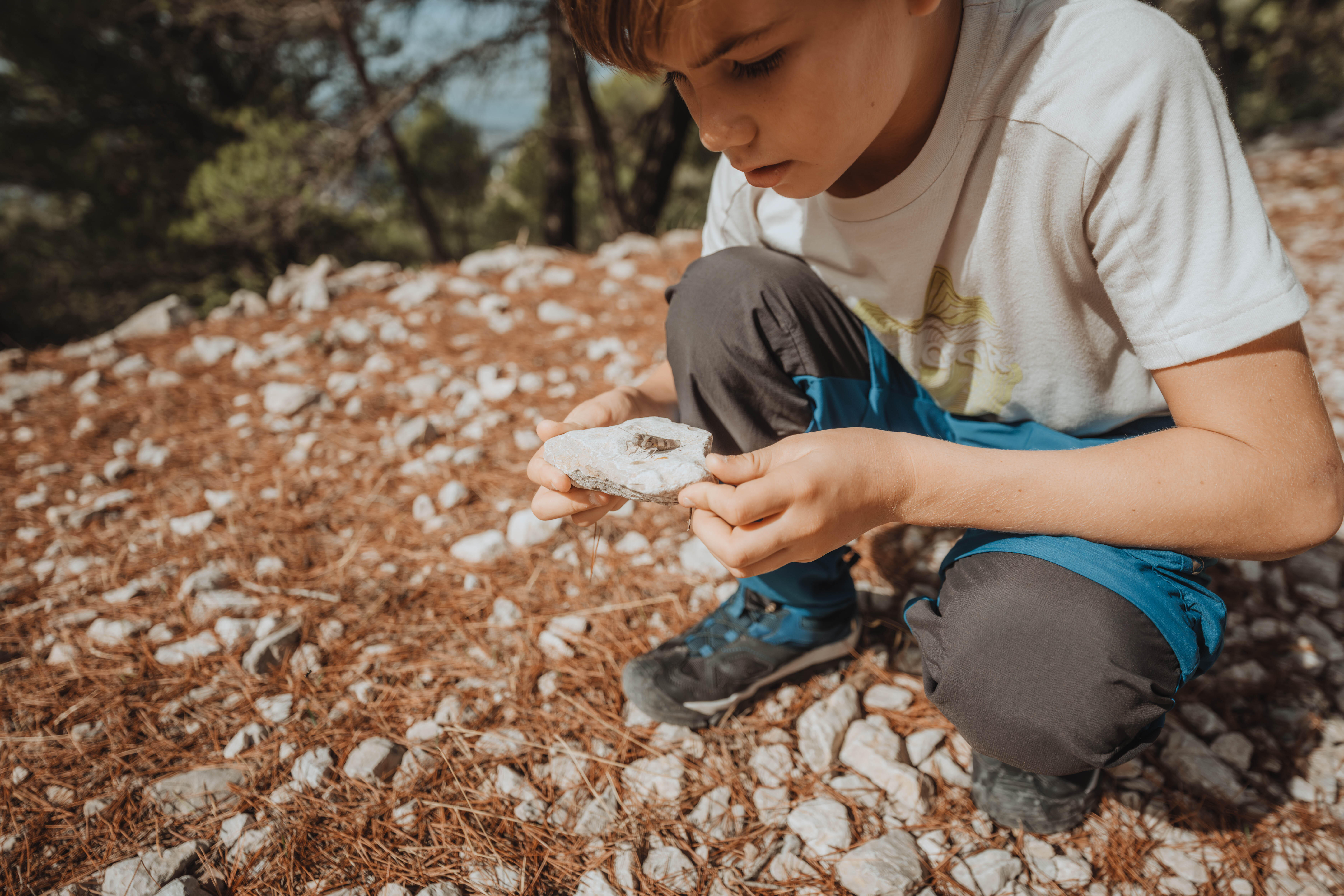 Chaussures de randonnée imperméables enfant – Crossrock - QUECHUA