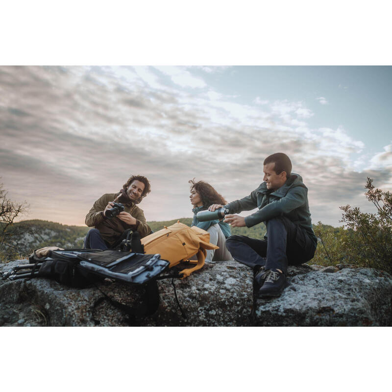 Erkek Outdoor Su Geçirmez Ayakkabı - Koyu Gri - NH100