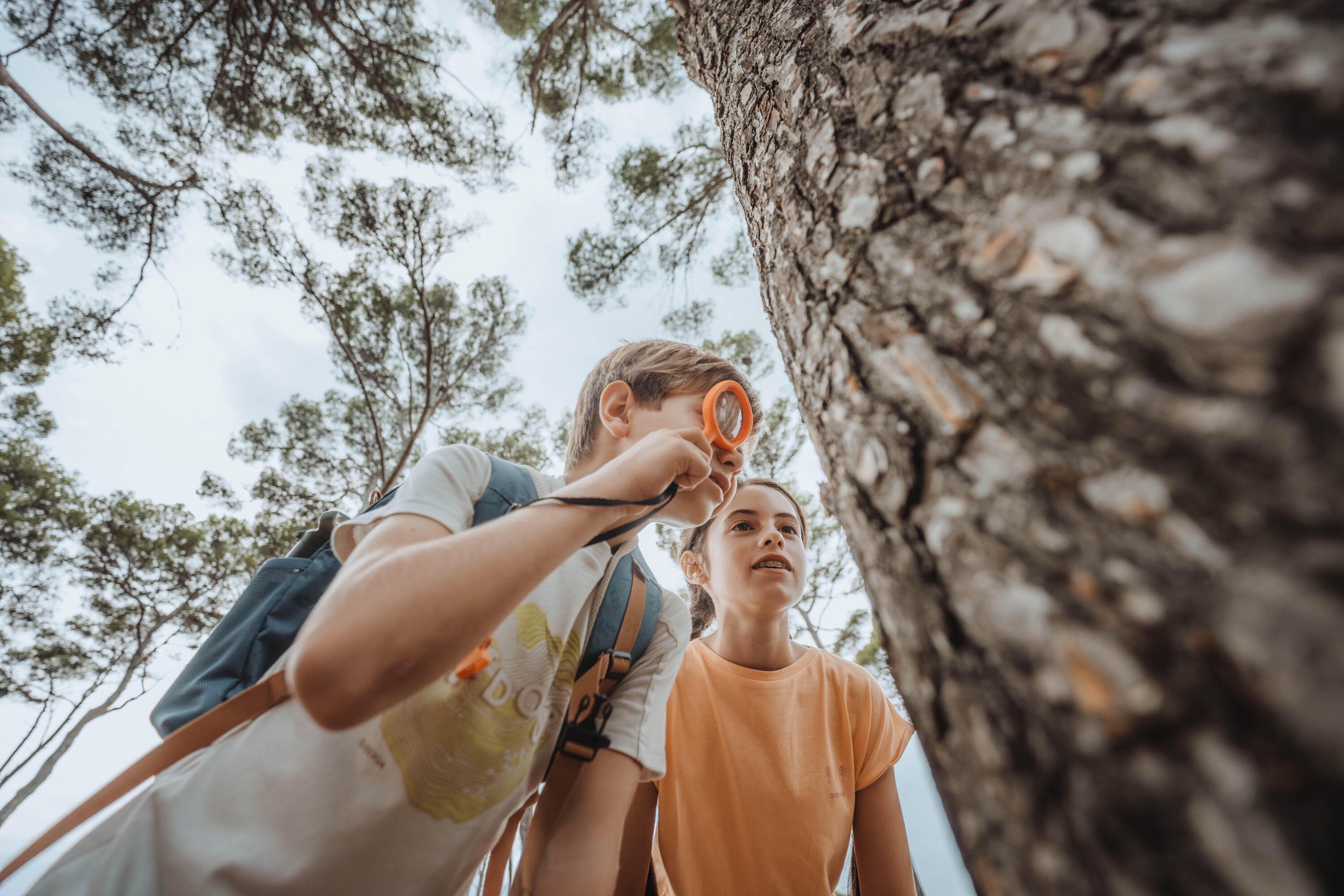 Wanderlupe - MH100 - für Kinder - 3-fache Vergrösserung orange 5/5