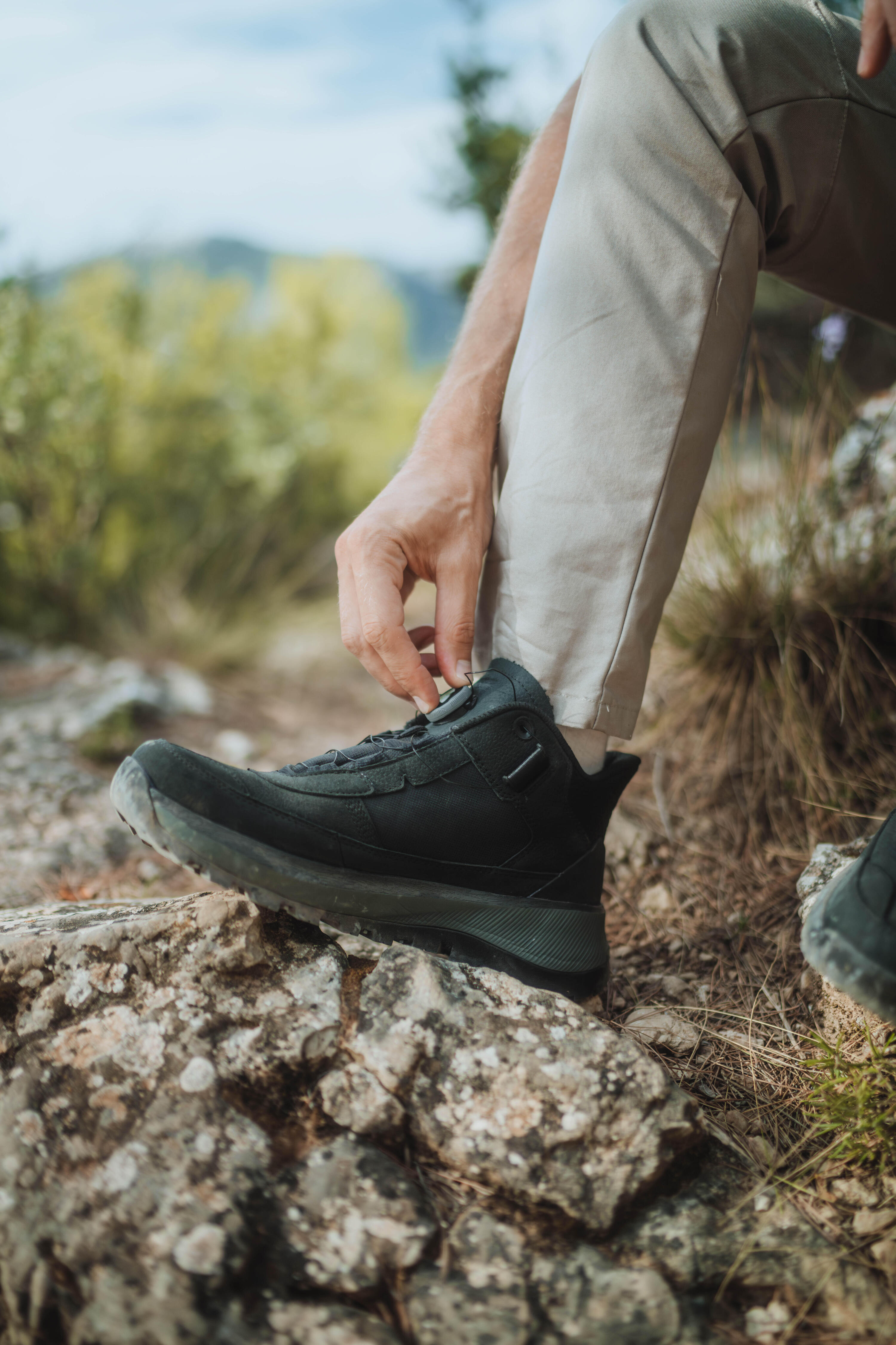 Buty turystyczne męskie Quechua MH900 2 Seconds wodoodporne 9/15