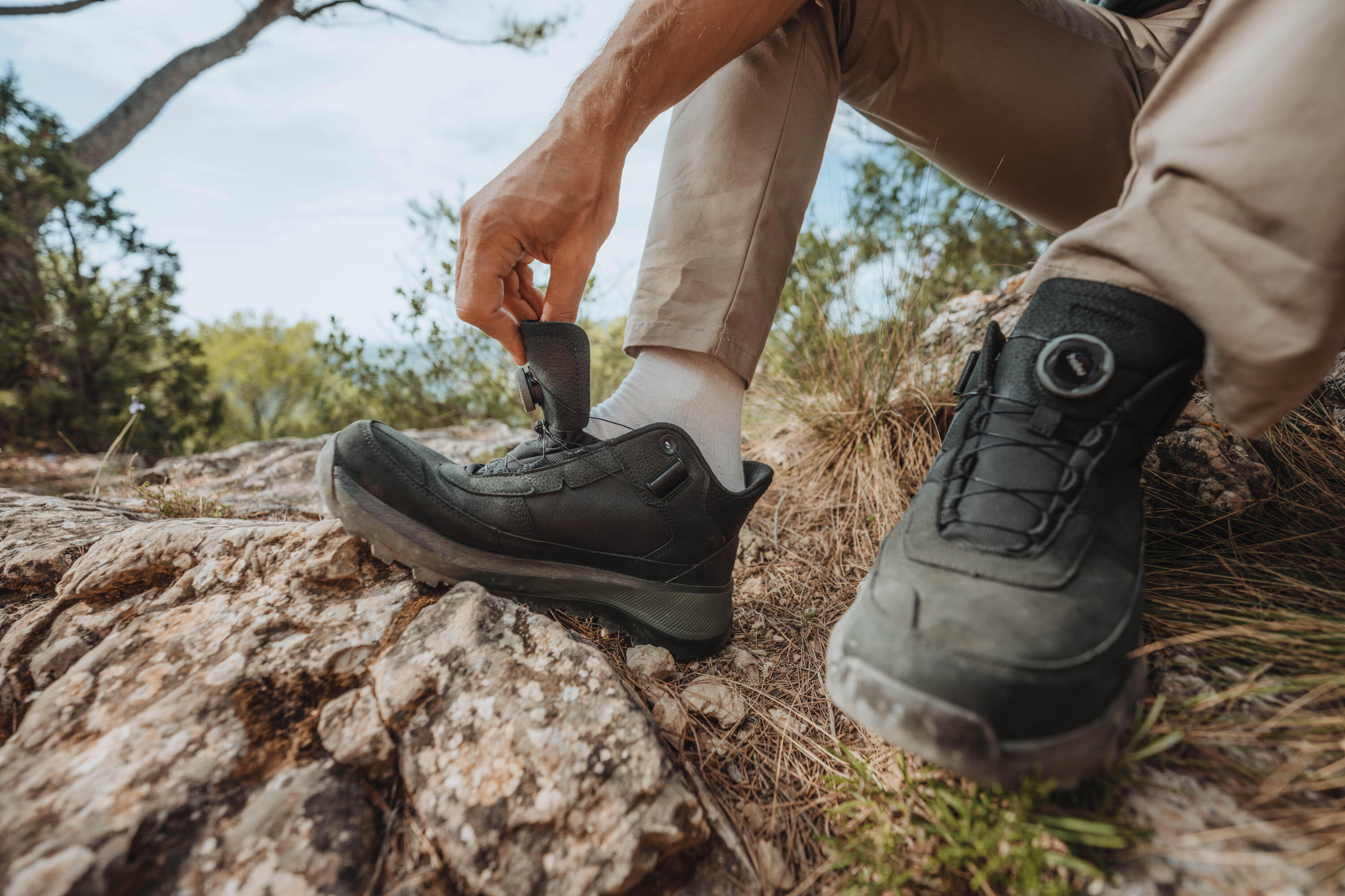 Buty turystyczne męskie Quechua MH900 2 Seconds wodoodporne 11/15