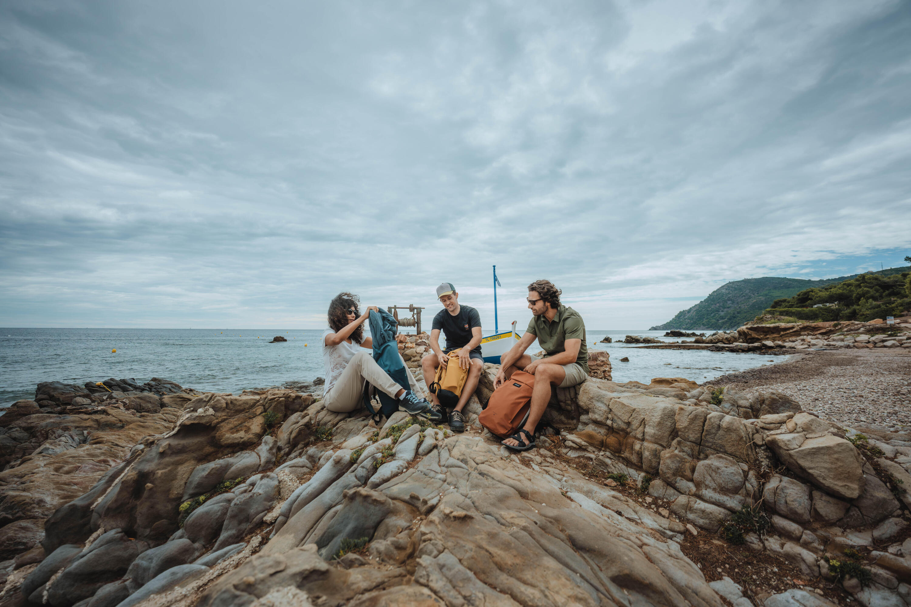 Wanderschuhe Herren wasserdicht – NH100 WP grau 10/10