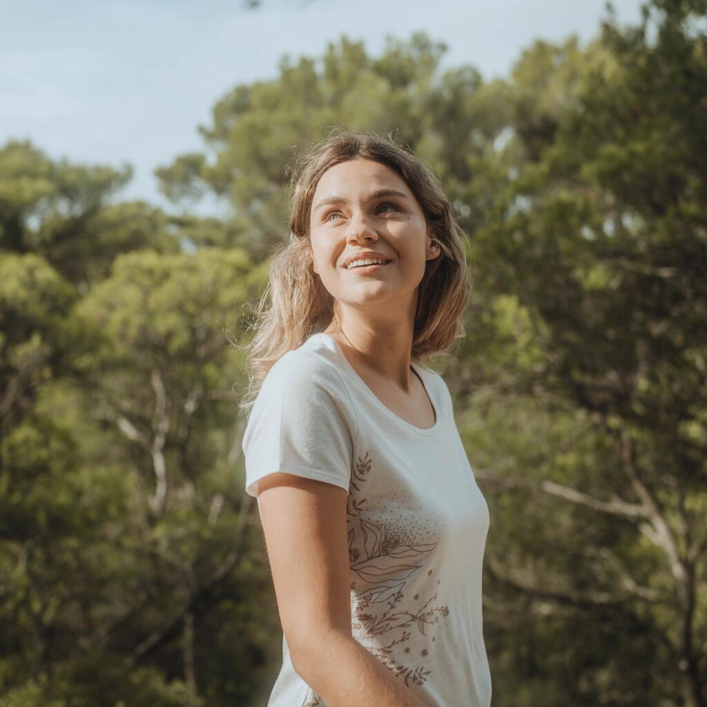 T-shirt de randonnée  - NH500 - Femme