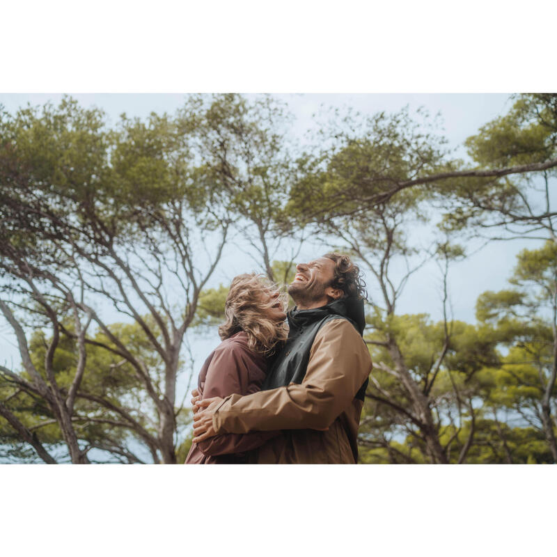 Erkek Outdoor Yağmurluk - Gri - NH500