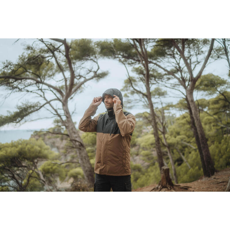 Erkek Outdoor Yağmurluk - Gri - NH500