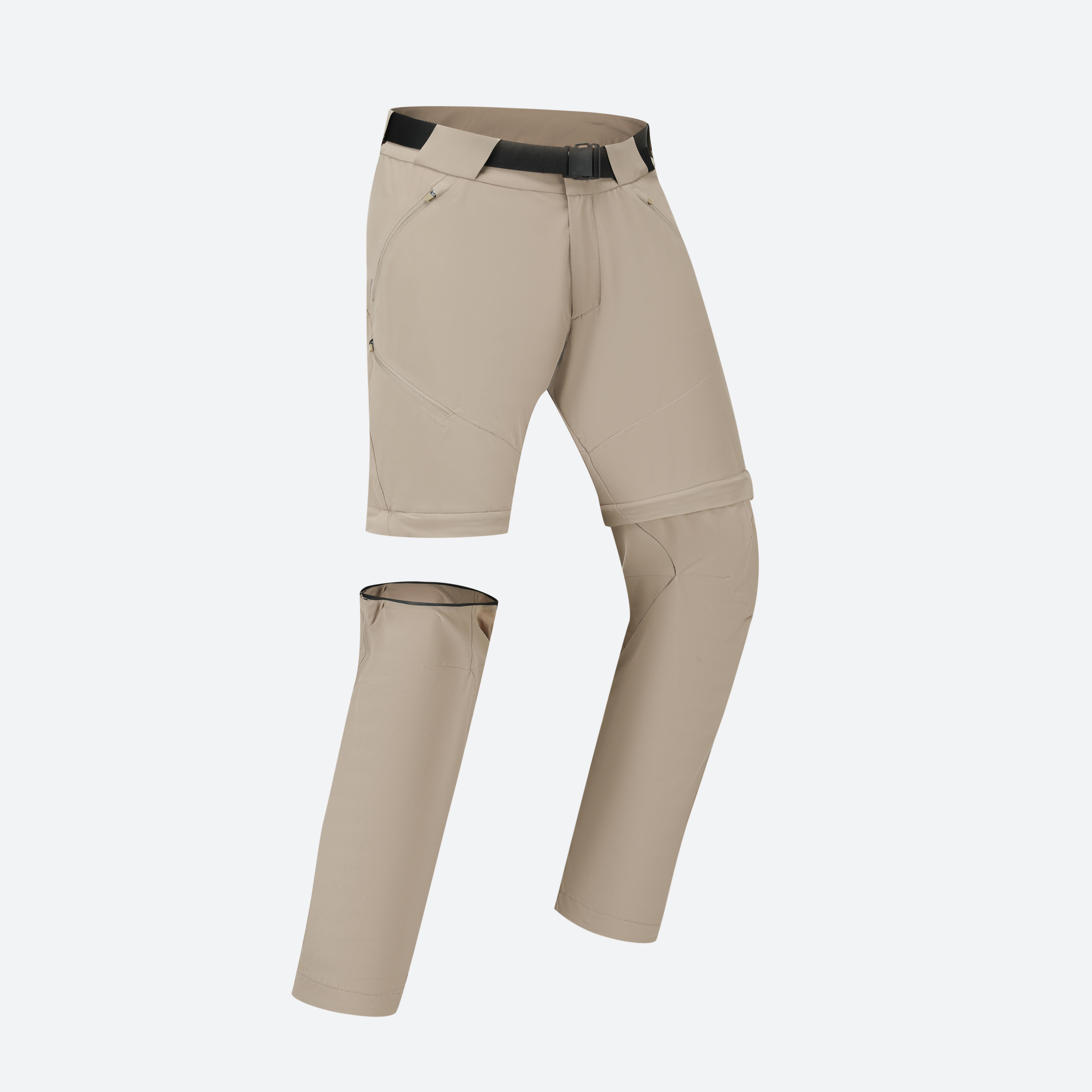 Men's Anti-UV Desert Trekking Trousers DESERT 900 - Brown