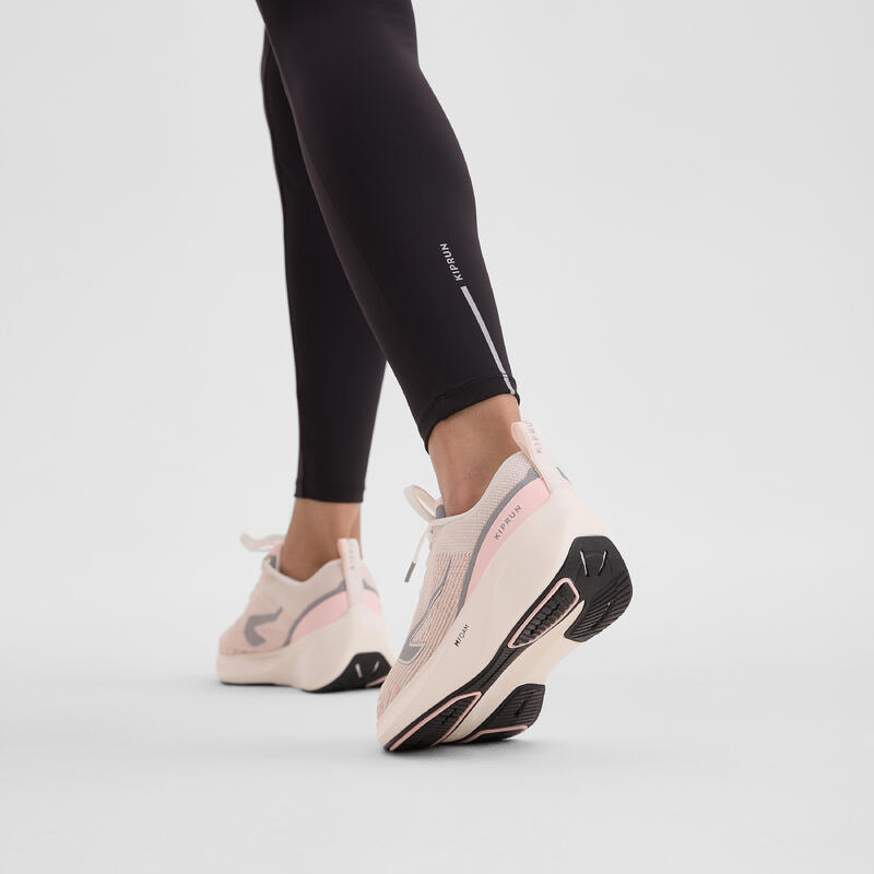 Chaussures de Running Femme, Kiprun
Cushion 500 Beige Rose