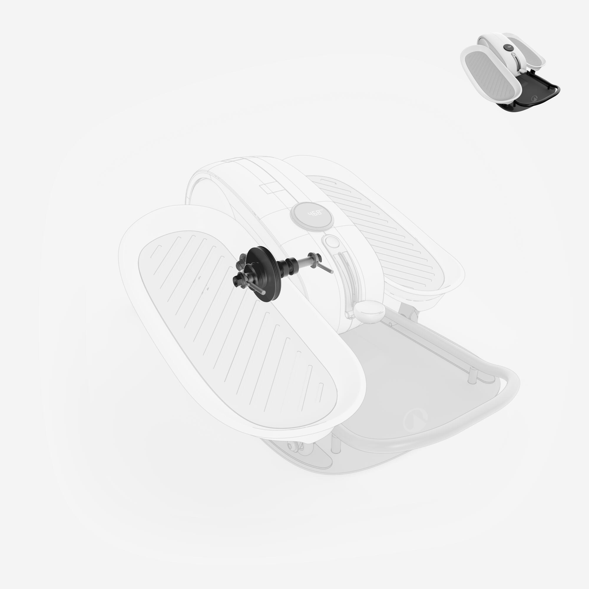 Rodillo Tensor Pieza Repuesto Fitness Minibicicleta Elíptica Active Desk 7/10