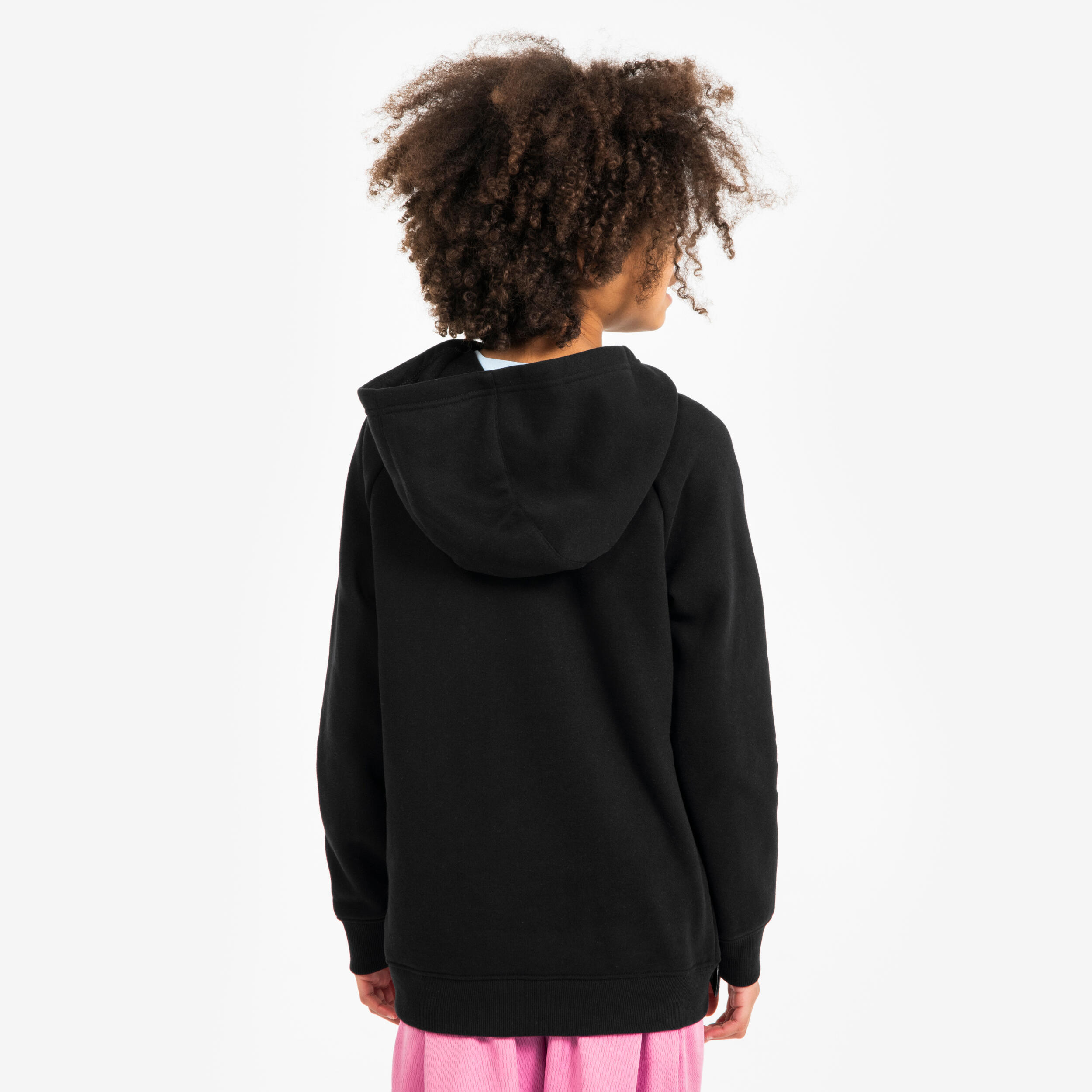 Felpa con cappuccio basket bambino 900 NBA San Antonio Spurs nera 6/6
